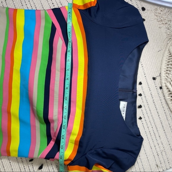Trina Turk 'Flagimi' Multicolor Stripe Shift Dress - Picture 9 of 15